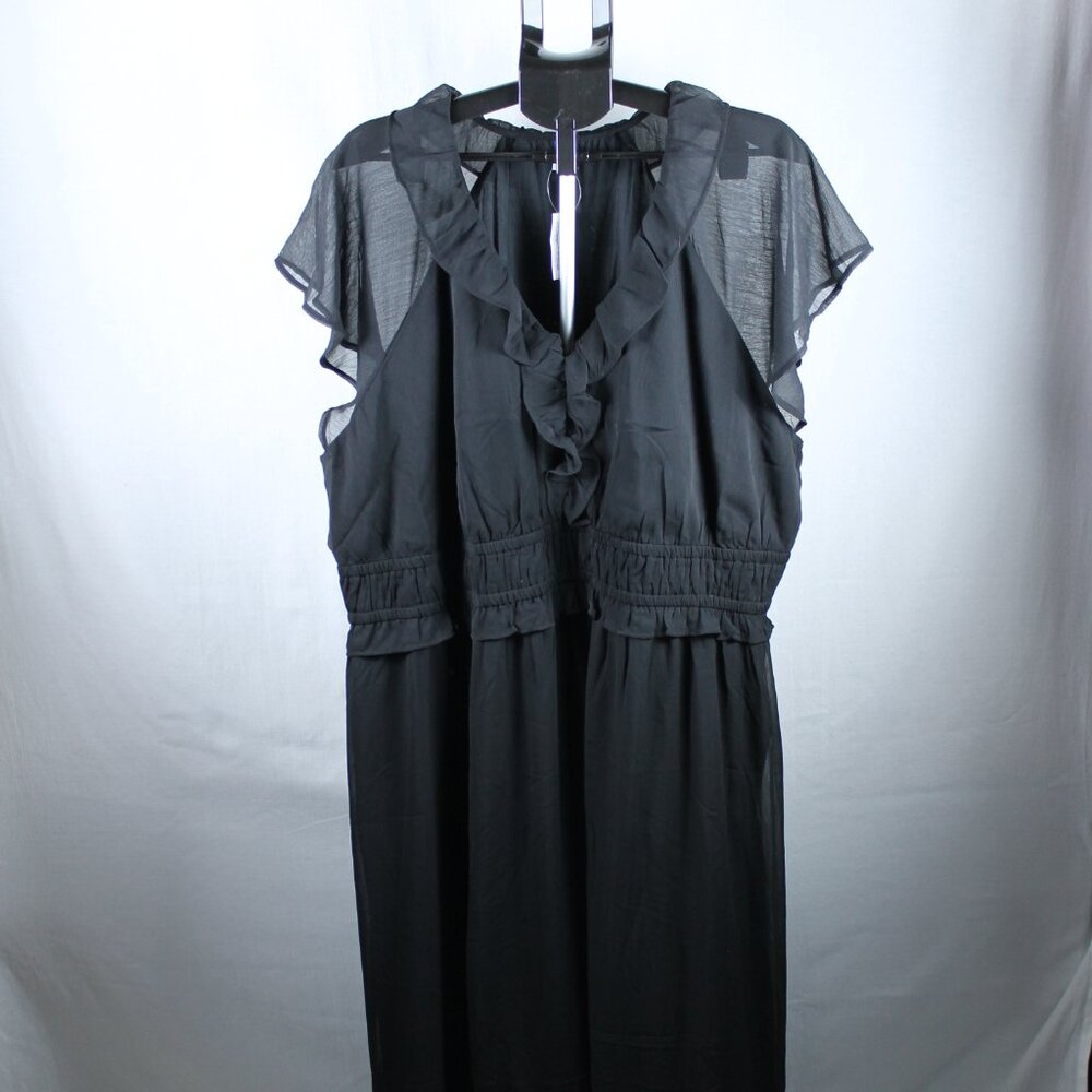 Old Navy Women's 3X Black Mid Dress.  NWT